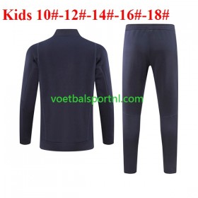 Real Madrid Kind Blauw Trainingsjack Pak 2023-24